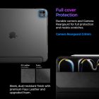 iPad Pro 13" (2024-2025) Tok - Spigen Liquid Air Folio - Fekete