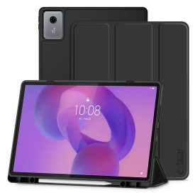   Lenovo Idea Tab Plus 12.1" TB-361 Tok - Tech-Protect SmartCase Pen - Fekete