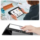 Samsung Galaxy Tab A9+ / A11+ Plus 11" Tok - Tech-Protect SmartCase - Fekete