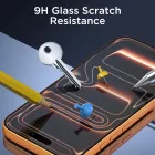 iPhone 15 / 15 Pro / 16 Kijelzővédő Üvegfólia - Tech-Protect Tempered Glass x 10 db