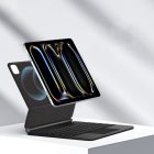 iPad Pro 11" (2024-2025) Tok - Tech-Protect Smartcase Magnetic + Billentyűzet - Fekete