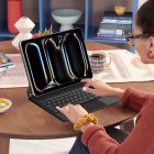 iPad Pro 11" (2024-2025) Tok - Tech-Protect Smartcase Magnetic + Billentyűzet - Fekete