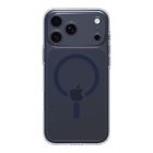 iPhone 17 Pro Tok - Spigen Ultra Hybrid MagFit - Átlátszó-Kék
