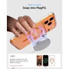 iPhone 17 Pro Tok - Spigen Ultra Hybrid MagFit - Átlátszó-Narancs