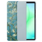 Samsung Galaxy Tab A9+ / A11+ Plus 11" Tok - Tech-Protect SmartCase - Virágmintás