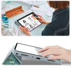 Samsung Galaxy Tab A9+ / A11+ Plus 11" Tok - Tech-Protect SmartCase - Virágmintás