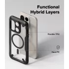 OnePlus 15 Tok - Ringke Fusion X Magnetic - Fekete