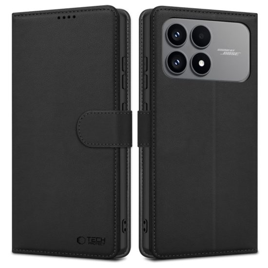 Xiaomi Poco F8 Tok - Tech-Protect Wallet - Fekete