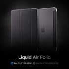 iPad Pro 11” (2024-2025) Tok - Spigen Liquid Air Folio - Fekete