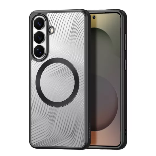 Samsung Galaxy S26 Plus Tok - Dux Ducis Aimo Mag - Fekete