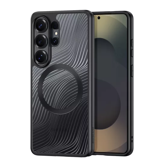 Samsung Galaxy S26 Ultra Tok - Dux Ducis Aimo Mag - Fekete