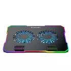 Wozinsky NitroCool RGB Gaming Laptop Állvány Hűtéssel - Fekete