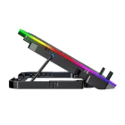 Wozinsky NitroCool RGB Gaming Laptop Állvány Hűtéssel - Fekete