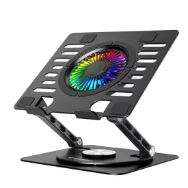   Wozinsky CoolBase RGB Laptop / Tablet Állvány Hűtéssel - Fekete