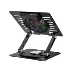 Wozinsky CoolBase RGB Laptop / Tablet Állvány Hűtéssel - Fekete