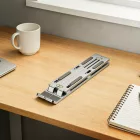 Wozinsky WDCX-X8S Összecsukható, Állítható Laptop Tartó - Ezüst