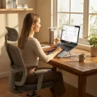 Wozinsky WDCX-X8S Összecsukható, Állítható Laptop Tartó - Ezüst