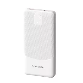  Wozinsky Wpower WPBBK-3 Power Bank 10000mAh 10W - 2x USB-A 2A - Fehér