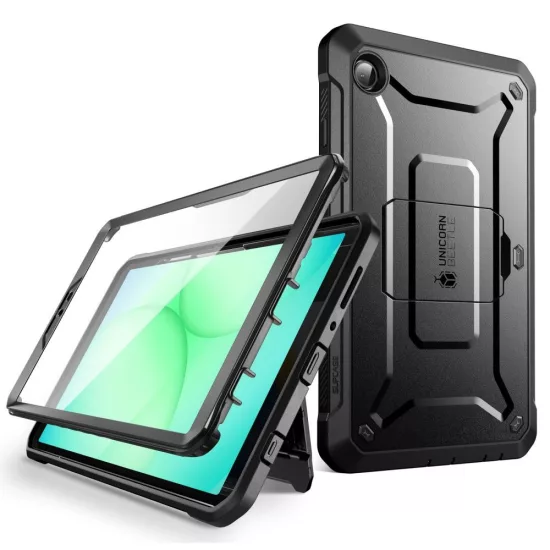 Samsung Galaxy Tab A11 Tok - Supcase Unicorn Beetle Pro - Fekete