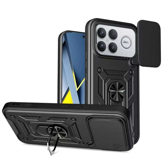 Xiaomi Poco F8 Ultra Tok - Tech-Protect CamShield Pro - Fekete