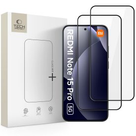   Xiaomi Redmi Note 15 Pro 5G Kijelzővédő Üvegfólia - Tech-Protect Glass Fit+ x 2 db