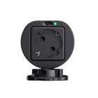 V2L Type 2 - Schuko 3500W Adapter - Kijelzővel és Tokkal - Fekete