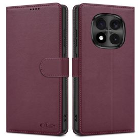   Xiaomi Redmi Note 15 Pro 5G Tok - Tech-Protect Wallet - Burgundi