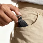 Acefast S4 Bluetooth Nyomkövető Kulcstartóval - Apple Find My App Kompatibilis - Fekete