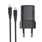 Acefast A118 GaN Hálózati Töltő 30W - USB-C + 1.2m USB-C-Lightning Kábel - Fekete
