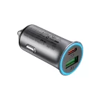 Acefast B16 Autós Töltő 95W - USB-A + USB-C - Szürke