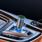 Acefast B15 Autós Töltő 65W - USB-A + USB-C - Szürke