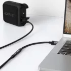 Acefast J13 USB-A - 3.5mm Mini Jack Adapter - Fekete