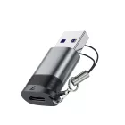 Acefast J8 USB-A - USB-C Adapter - Szürke