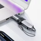 Acefast J8 USB-A - USB-C Adapter - Szürke