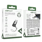 Acefast J8 USB-A - USB-C Adapter - Szürke