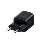 Joyroom JR-TG7 Hálózati Töltő 33W - USB-A + USB-C + 1m 60W C-C Kábel - Fekete