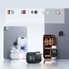Joyroom JR-TG7 Hálózati Töltő 33W - USB-A + USB-C + 1m 60W C-C Kábel - Fekete