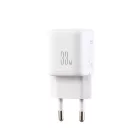 Joyroom JR-TG7 Hálózati Töltő 33W - USB-A + USB-C + 1m C-iP Kábel - Fehér