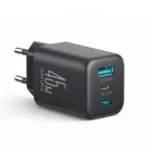 Joyroom JR-TO1 GaN Hálózati Töltő 45 - USB-C + Lightning + USB-A - Fekete