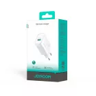 Joyroom JR-TF4 Hálózati Töltő 18W - USB-A + 1m A-C Kábel - Fehér