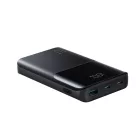 Joyroom JR-QP191 Mini Power Bank 10000mAh 22.5W + Kijelző 3C CCC - Fekete