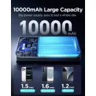 Joyroom JR-QP191 Mini Power Bank 10000mAh 22.5W + Kijelző 3C CCC - Fehér