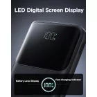 Joyroom JR-QP191 Mini Power Bank 10000mAh 22.5W + Kijelző 3C CCC - Fehér