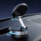 Dudao F24PRO MagSafe Kompatibilis Autós Tartó - Tapadókoronggal - Fekete