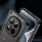 Xiaomi Poco M8 Pro / Xiaomi Redmi Note 15 Pro+ 5G Tok - Tech-Protect Rugged Shield - Áttetsző-Fekete