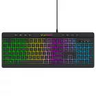 Wozinsky WKG-1044 Vezetékes Membrános Gamer Billentyűzet RGB Háttérvilágítással - Fekete
