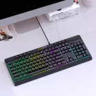 Wozinsky WKG-1044 Vezetékes Membrános Gamer Billentyűzet RGB Háttérvilágítással - Fekete