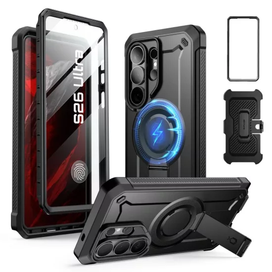 Samsung Galaxy S26 Ultra Tok - Supcase Unicorn Beetle Pro Mag - Fekete