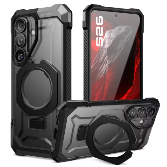Samsung Galaxy S26 Tok - Supcase UB Grip MagSafe - Fekete