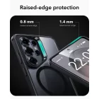Samsung Galaxy S26 Ultra Tok - ESR Classic Hybrid Magnetic - Átlátszó-Fekete